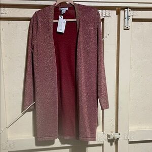 Catherines Sparkling Rose Cardigan